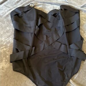 Torrid Tara Lynn Black Sleeveless Body Suit